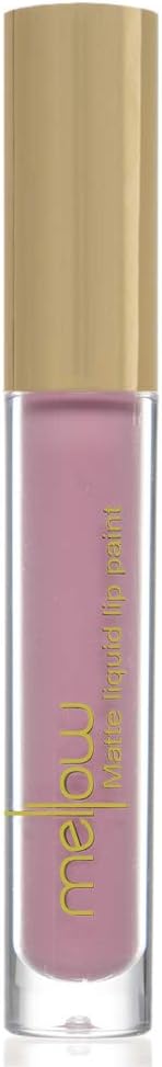 Mellow Liquid Matte Lip Paint (Rome) - Highly Pigmented, Smudge Proof & Moisturizing Lip Color Cream - Vegan, Cruelty-Free & Paraben Free Lip Makeup Cosmetics - Rome