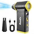 Compressed Air Duster, 210000RPM 8-Gear Adjustable Electric Air Duster with LED Display, 10,000mAh Rechargeable Air Blower for Keyboard, PC, Car and Home Cleaning, Jet Dry Blower Replace Canned Air