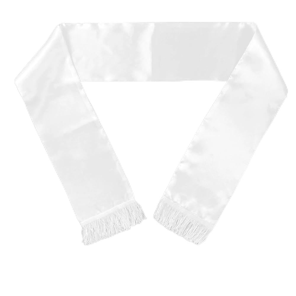 2 Piezas De Bufandas De Satén Vacías, Suaves, Respetuosas Con La Piel Y Muy Drapeadas, Ropa De Maquillaje Para Fiestas Temáticas, Vestirse Con Estilo De Graduación.