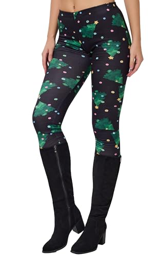 Image of sissycos Women's 80s Leggings Neon Artistic Splash Printed Buttery Soft Stretchy Pants