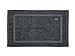 Produktbild herzbach home Badematte Badvorleger 2er Set (2er-Set 60 x 100 cm, Anthrazit)