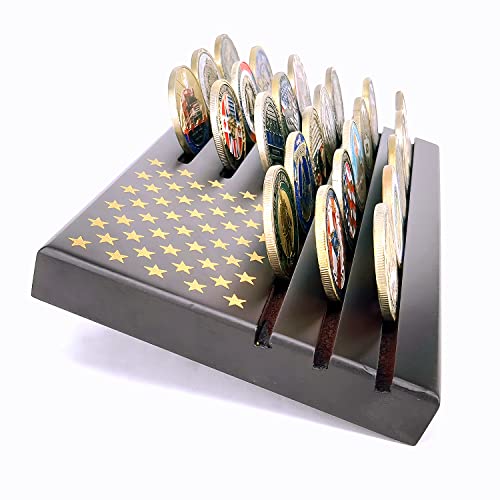 Soporte para monedas Joygulls 6 filas para 36-40 monedas miniatura 6
