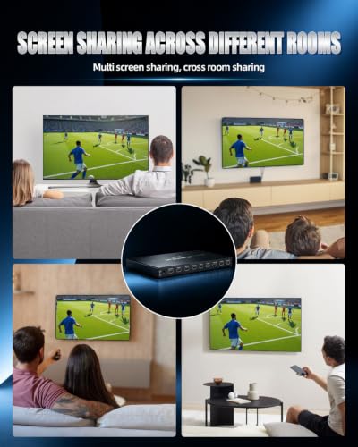 Image of HDMI Splitter 1 in 8 Out 4K@30Hz, 10.2Gbps