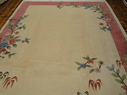 Handgeknüpfter China Orientteppich aus Schurwolle 308 x 250 cm Peking Design – Bild 8