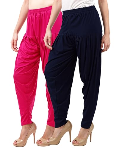 Image of Buy That Trendz Patiala Salwar for Women Relaxed Fit Viscose Patiyala Salwar Harem Bottom Pants