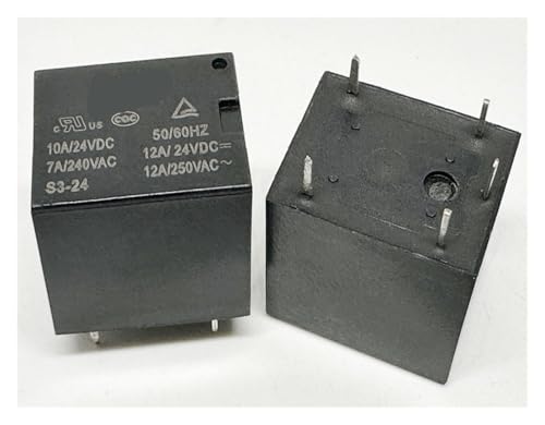 Relais S3-24 24V-12A 5pins commutateur électronique tension 24V