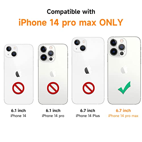 Yespure For Iphone 14 Pro Max Crossbody Case,Iphone 14 Pro Max Clear Case With Adjustable Lanyard Strap Soft Tpu Anti-Scratch Anti-Yellowing Shockproof Protective Phone Cover 6.7 Inch 2022 - Beige #TOP5