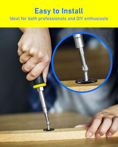 HOLMOL M8 Unterlegscheiben 30 Stück Schwarz, M8 x 24mm Karosseriescheiben, 304 Unterlegscheibens Edelstahl A2 V2A, Beilagscheiben 8mm für Schrauben, Flach Karosseriescheibe für Schrauben und Bolzen