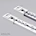 ABALON Riel Motorizado para Cortinas, con Mando a Distancia, Aluminio, Blanco, de...