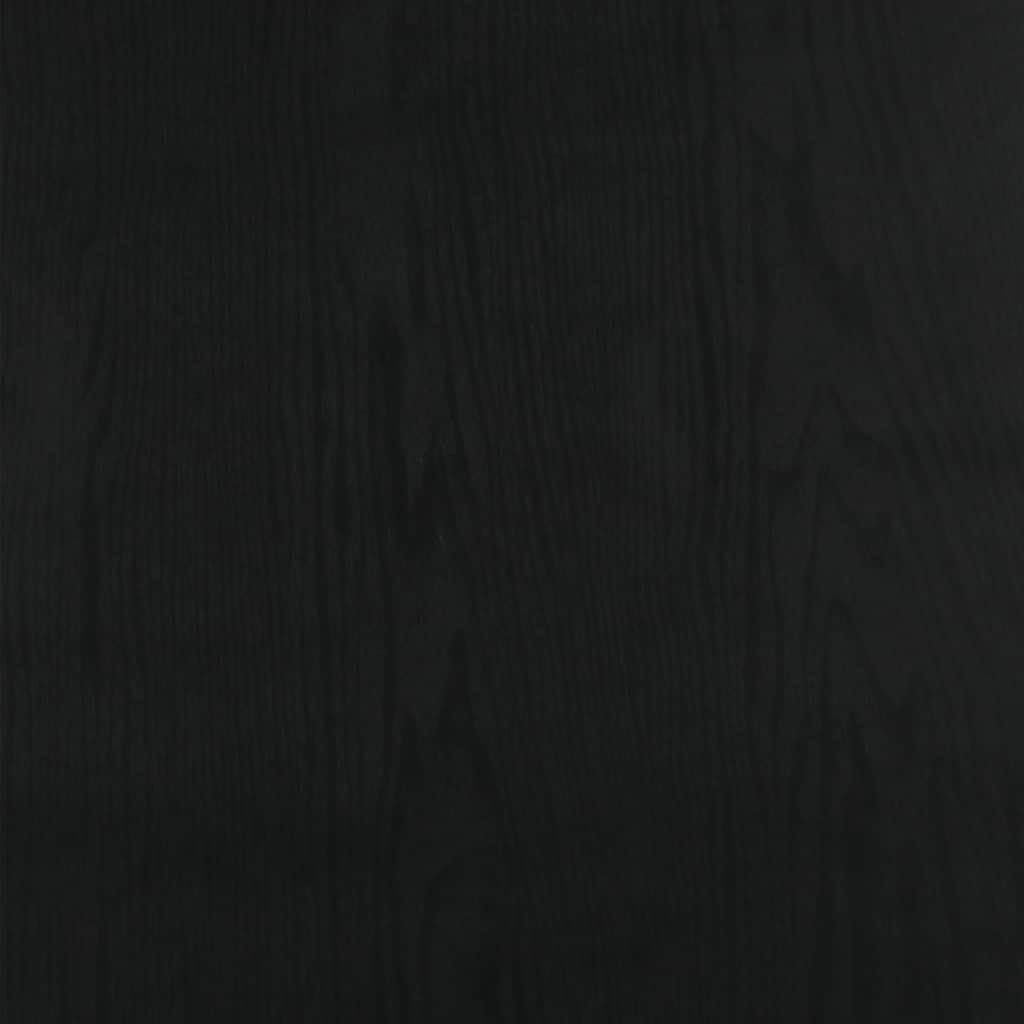2 pellicole autoadesive per mobili, effetto legno scuro, per porte, pareti e superfici lisce, 500 x 90 cm