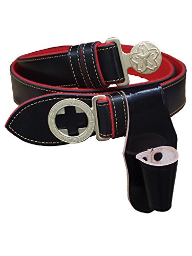 Amazon.co.jp: [消防ユニフォーム] 旗手ベルト用 旗つぼ有 旗手バンド