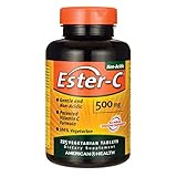 Ester-C American Health Vitamin C 500 mg Coated Tablets, Immune System Booster, Stomach-Friendly Supplement, 225 Count