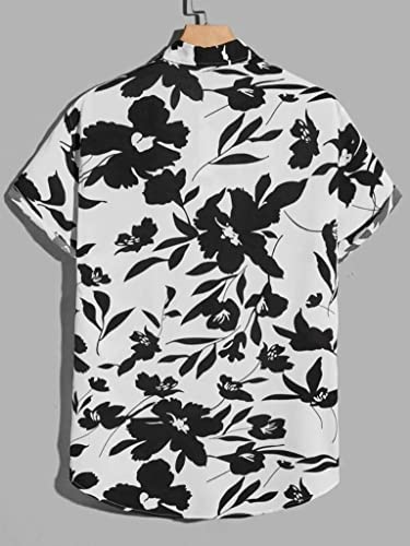 Image of Leriya Fashion Men's Leaves Regular Fit Shirt