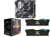 NEWEGG Motherboard CPU Memory Combo -B550M-A Motherboard Bundle with Ryzen 5 5500 6-Core 3.6GHz CPU and 16GB (2 x 8GB) 288-Pin PC RAM DDR4 3200 Desktop Memory
