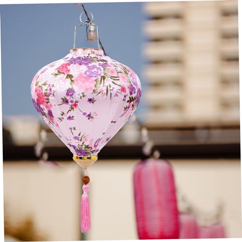 Lanterne vietnamienne pour decoration interieure murale festive - 4
