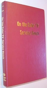 Hardcover On the color TV service bench Book