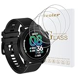 ivoler 4 Stück Schutzglas Schutzfolie für Coros Pace Pro, 9H Härte Schutz Glas, HD Klar Displayschutzfolie, Anti-Kratz Folie, Anti-Bläschen