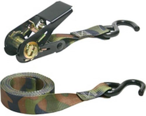 Keeper 03508-V Camo 4PK 8' Ratchets, 400 lbs Working Load Limit