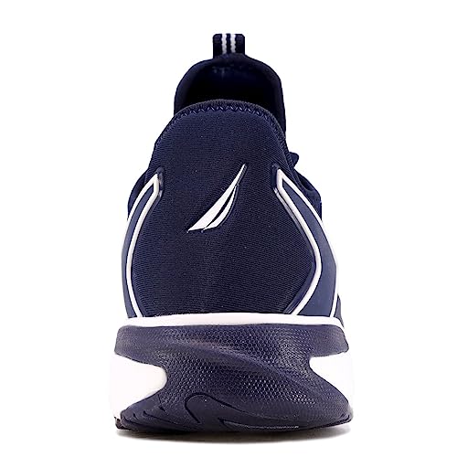 Nautica Men's Casual Lace-Up Fashion Sneakers-Walking Shoes-Lightweight Joggers-Arano-Black Mono3