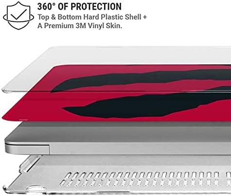 Skinit Case + Skin Compatible with MacBook Air 13in (2020) - Officially Licensed NBA Toronto Raptors Large Logo Design