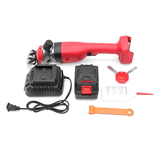 Wireless Electric Animal Hair Trimmer Tool Goat Shearing Clippers Trimmer Wool Shearing Sheep Goats Clippe for Shaving Fur Wool in Sheep, Goats, Cattle Animal Grooming