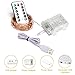Aluan Fairy Lights 100 LED 33 FT Copper Wire Christmas Lights USB & Battery Powered Waterproof LED String Lights with 8 Modes for Indoor Outdoor Bedroom Wedding Party Patio Decor, Warm White