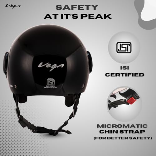 Image of Vega Atom Black Helmet-M