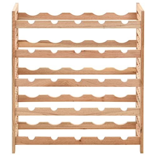 Soporte para 25 Botellas de Vino en Madera de Nogal miniatura 3