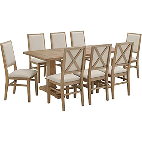 Crosley Furniture Joanna 9-Piece Modern Farmhouse...