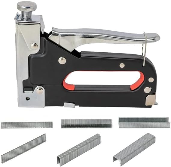 LMN Store 3 in 1 All Metal Body Stapler Gun Heavy Duty Tacker Gun and