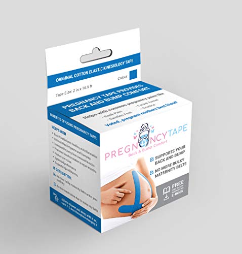 Back & Bump Comfort Pregnancy Tape - Maternity Belly Support Tape | #1 Pregnancy Gifts For Women, Pregnancy Belt - Gift For Expecting Mom (Pink) #TOP7