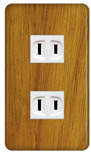 Amazon Co Jp コンセントカバー コンセントプレート コスモシリーズワイド21対応 2口用 木目調柄 ウッド柄 416 スイッチカバー スイッチプレート おしゃれ デザイン お部屋の模様替え 1口用 2口用 3口用 5口用 6口用 スイッチ用 Diy 工具 ガーデン