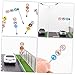 Hohopeti 6pcs Traffic Sign Barricade Decoration Kit Miniature Sand Tray Miniatures for DIY City Traffic Scene Realistic