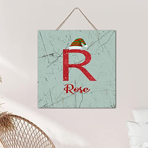 Plaque en bois personnalisée de 30,5 cm avec monogramme mural pour cuisine - 6