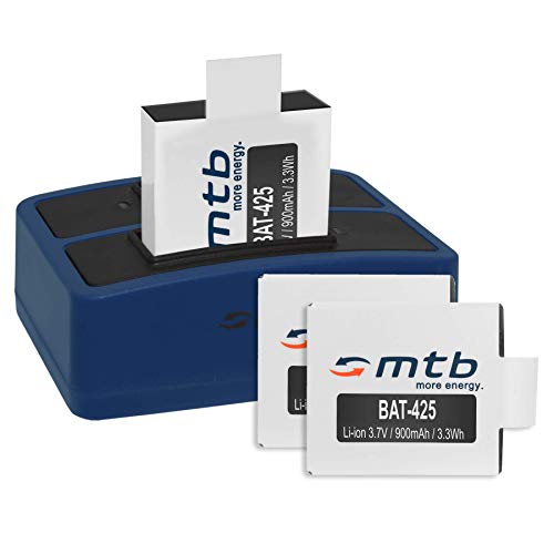 Baterías para Rollei Actioncam 425 en rutas de ciclismo y deportes extremos