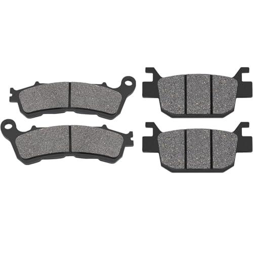 AHL Moto Pastiglie Freno Anteriori e Posteriori Kit per Honda SH 125, Forza 250 NSS 250 2005-2008, SH 300i SH300i 2007-2014, Forza 300 NSS 300 2013-2017