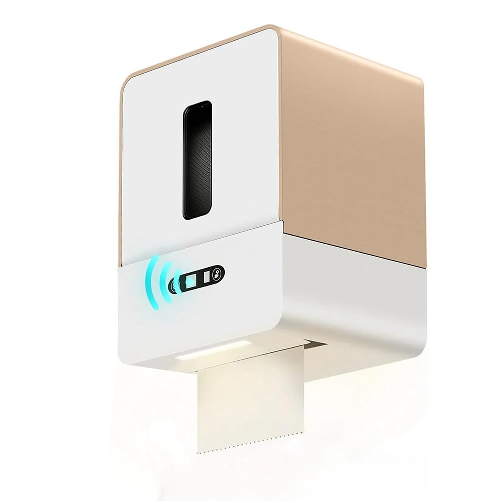 CTRLZS Touchless Automatic Paper Towel Dispenser Wall Mounted for Kitchen Bathroom Under Counter Cabinet Auto Functionality