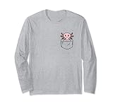 Photo Gallery bambino axolotl pastel goth carino animale kawaii tasca maglia a manica Photo Gallery bambino axolotl pastel goth carino animale kawaii tasca maglia a manica