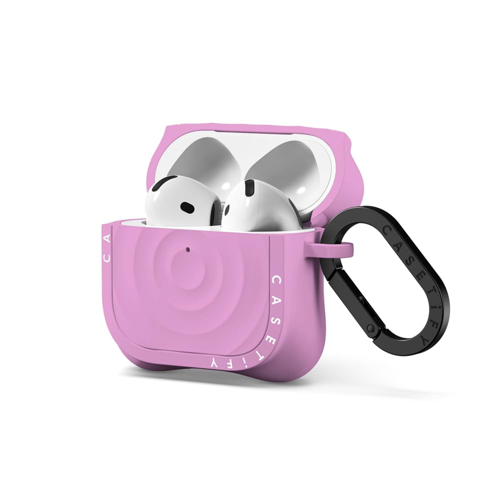 CASETiFY ウェーブシリコン ラディッシュ Amazon | CASETiFY ウェーブ シリコン AirPods 4 ケース