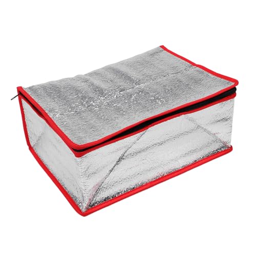 Foldable Insulated Thermal Box Liners Portable Aluminum Food Storage Pouch for Seafood Enhanced Insulation Flat Bottom Design for Optimal Temperature Control