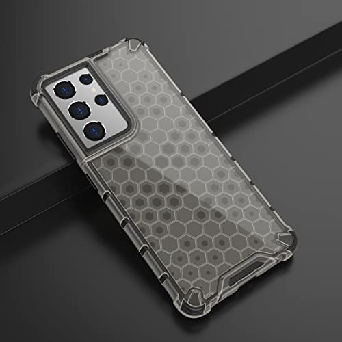 Image of Glasgow Back Case Cover Designed for Samsung Galaxy S21 Ultra 5G - Black