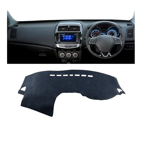 Tapis couverture tableau bord voiture antidérapant compatible Peugeot 4008 et ASX 2012