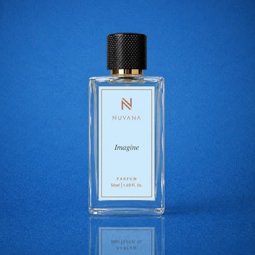 Image of Imagine Premium Perfume for Men & Women | Fresh Aquatic Citrus Fragrance | Long Lasting Parfum | Luxury Daily Wear Perfume for Office, Travel & Special Occasions | 50ml
