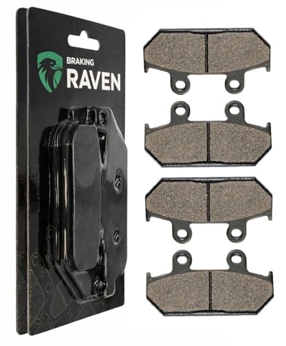 Kit plaquettes de frein avant RAVEN Honda GL 1500 freinage stable et durable