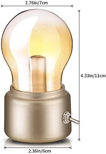 Veilleuse Led Automatique, Rechargeable Led Lampe Detecteur De