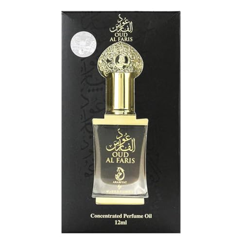 عطوري عطر عود الفارس من عربيات زيت عطري مركز او عطار غير كحولي للرجال والنساء، 12 مل
