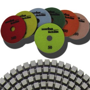 WEHA 4 Inch Schein Wet Pads Entire Set of 7