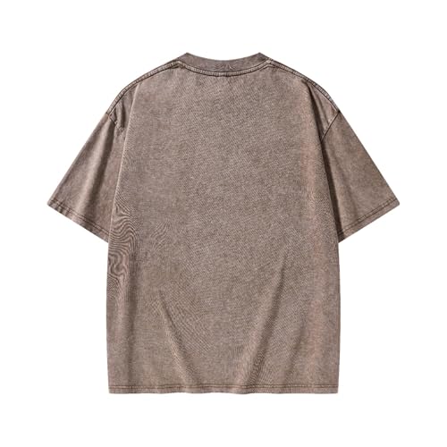 Graphic Tees Halloween Novelty Women Men Cotton Oversized Christian Harvest Washed T-Shirt2