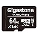 Produktbild Gigastone 64GB MicroSDXC Speicherkarte + SD Adapter, für Action-Kamera, GoPro, Drohne und Tablet, Lesegeschwindigkeit bis zu 95MB/s, 4K UHD-Videoaufnahme, Micro SD Karte UHS-I A1 Klasse 10 U3