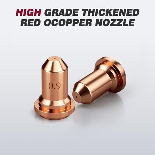 ARCCAPTAIN 23Pcs IPT60 Plasma Cutter Torch Consumables, .035\" Plasma Cutter Accessories for ARCCAPTAIN CUT55 NON-HF, CUT55 MP and CUT60 Non-HF, Work with 30-40A Current